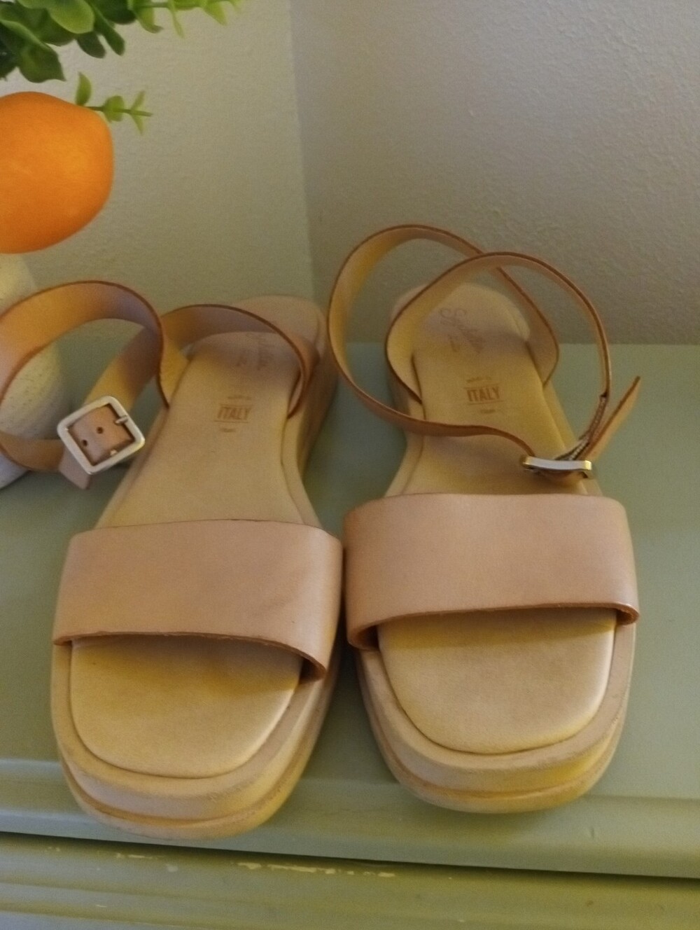 SEYCHELLES Ankle Strap Tan Sandals | 8.5 - Picture 3 of 9